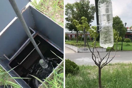 柔性mbr平板膜使用现场水质采样